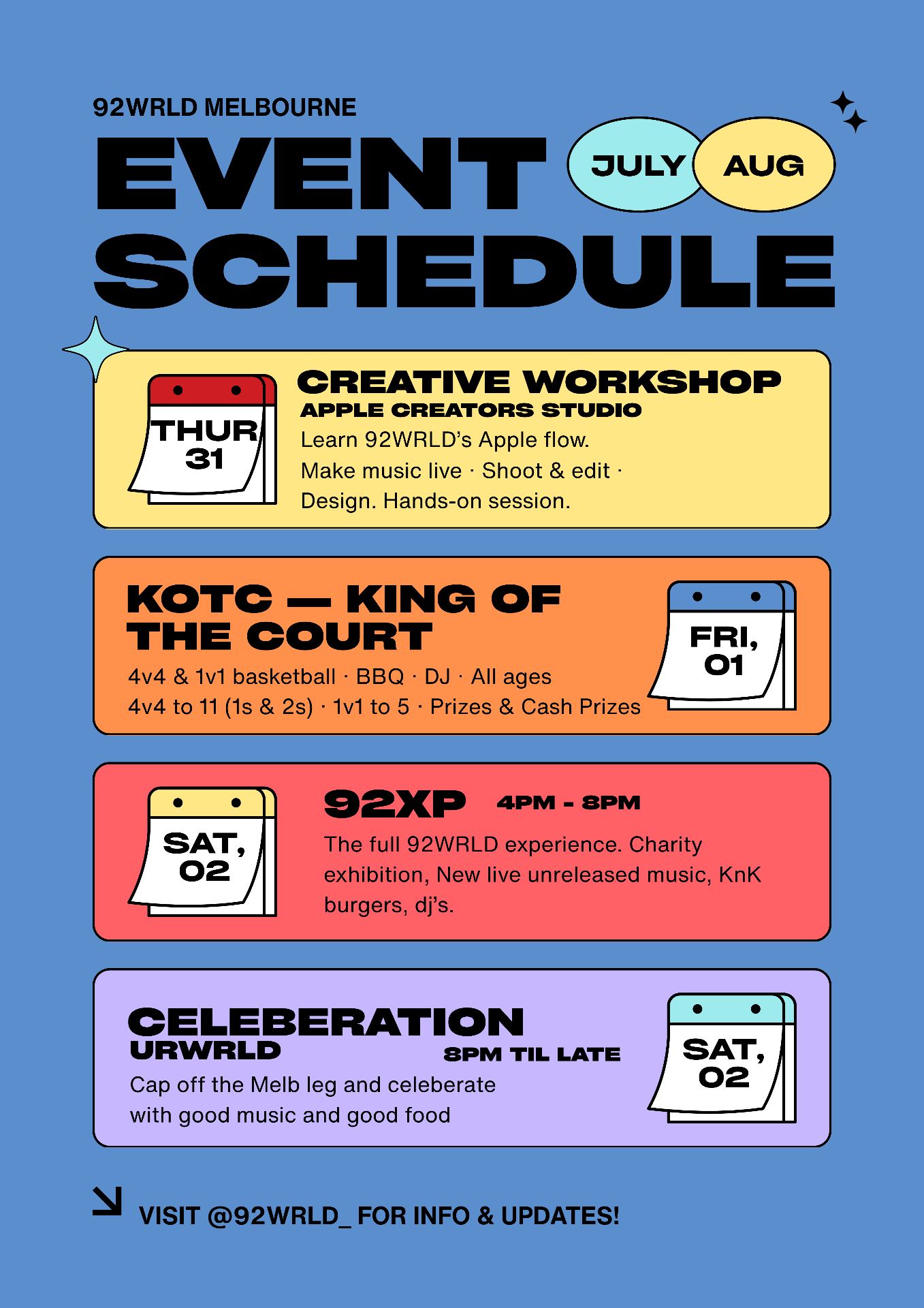 Event Schedule